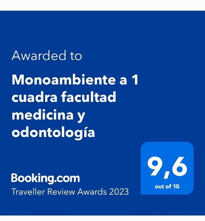 Monoambiente A 1 Cuadra Facultad Medicina Y Odontologia Apartment Rosario Ngoại thất bức ảnh